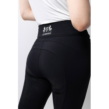 Calça de equitação térmica com assento completo em silicone Justine feminino B Vertigo Calça de equitação térmica com assento completo em silicone Justine feminino B Vertigo