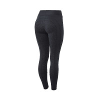 Legging Horze inverno Active com grip integral e bolso para celular feminino Azul-marinho escuro
