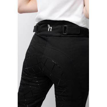 Calça de equitação com estampa de silicone Adeline feminina Horze Calça de equitação com estampa de silicone Adeline feminina Horze