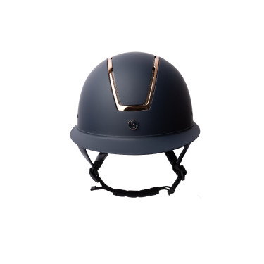 Capacete Atmos Metallic II Horze Marinho / ouro rosa Capacete Atmos Metallic II Horze Marinho / ouro rosa