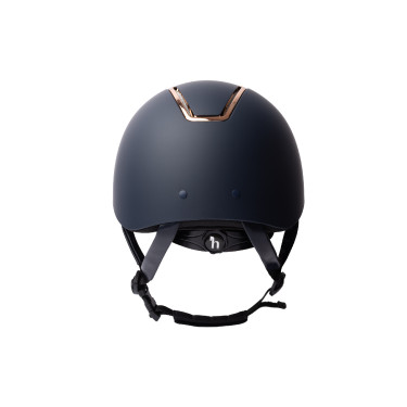 Capacete Atmos Metallic II Horze Marinho / ouro rosa Capacete Atmos Metallic II Horze Marinho / ouro rosa