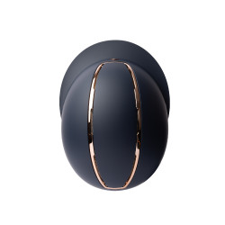 Capacete Atmos Metallic II Horze Marinho / ouro rosa Azul-marinho