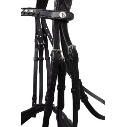 Bridão Glamourdale Weymouth Horze Preto Bridão Glamourdale Weymouth Horze Preto