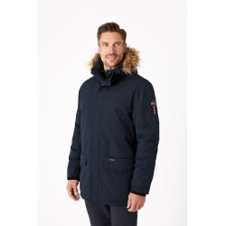 Parka de inverno masculina Garren B Vertigo Azul-marinho escuro