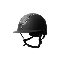 Capacete Metálico Brilhante Monarch II Horze Preto / cinza escuro Capacete Metálico Brilhante Monarch II Horze Preto / cinza escuro