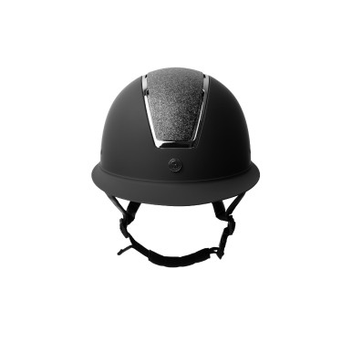 Capacete Metálico Brilhante Monarch II Horze Preto / cinza escuro Capacete Metálico Brilhante Monarch II Horze Preto / cinza escuro