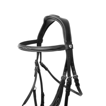 Bridão Monterrey muserola mexicana Horze Preto