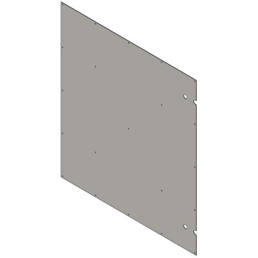 Revestimento interno da folha inferior para porta de box com 2 folhas La Gée Revestimento interno da folha inferior para porta de box com 2 folhas La Gée