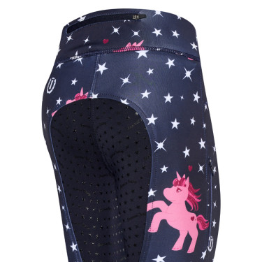 Calça de equitação infantil Imperial Riding Unicorn Sparkle Fullgrip Calça de equitação infantil Imperial Riding Unicorn Sparkle Fullgrip