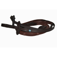 Rendas de borracha T de T com passadores Havana escuro Castanho Rendas de borracha T de T com passadores Havana escuro Castanho