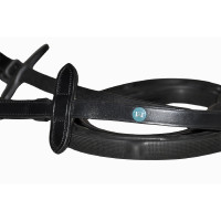 Rendas de borracha T de T com passadores Havana escuro Castanho Rendas de borracha T de T com passadores Havana escuro Castanho