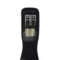 Cilha de adestramento Winston com espuma de memória Horze Preto