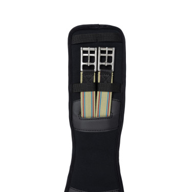 Cilha de adestramento Winston com espuma de memória Horze Preto