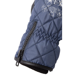 Luvas de equitação impermeáveis e acolchoadas B Vertigo Onyx Titã marinho Azul-marinho Luvas de equitação impermeáveis e acolchoadas B Vertigo Onyx Titã marinho Azul-marinho