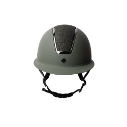 Capacete Metálico Brilhante Monarch II Horze Verde escaravelho