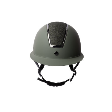 Capacete Metálico Brilhante Monarch II Horze Verde escaravelho