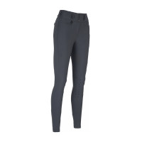 Calça Pikeur Linn grip joelhos feminina Sombra escura Cinzento