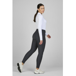 Calça Pikeur Linn grip joelhos feminina Sombra escura Cinzento Calça Pikeur Linn grip joelhos feminina Sombra escura Cinzento