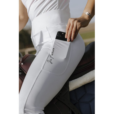 Pull-on Equithème Flora com fundo de silicone Pull-on Equithème Flora com fundo de silicone