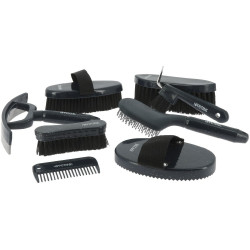 Escova para crina Hippotonic Glitter Azul