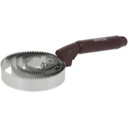 Escova metálica redonda Hippotonic Glitter
