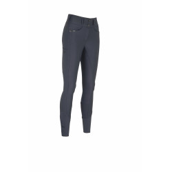 Calça Pikeur Laure cintura alta MC 3008 feminina Sombra escura Cinzento