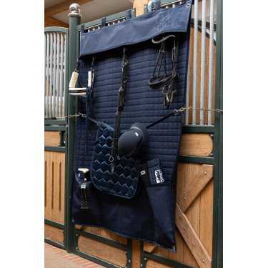 Cortina longa de box Eskadron com acessório Azul-noite Cortina longa de box Eskadron com acessório Azul-noite