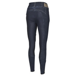 Calça Pikeur Jeans Candela feminina full grip Azul denim