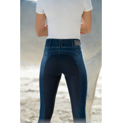 Calça Pikeur Jeans Candela feminina full grip Azul denim