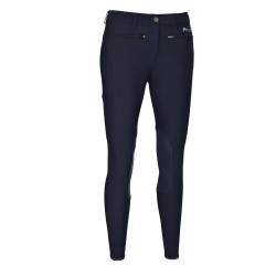 Calça Pikeur Tessa feminina com grip nos joelhos Azul-noite Calça Pikeur Tessa feminina com grip nos joelhos Azul-noite