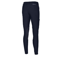 Calça Pikeur Tessa feminina com grip nos joelhos Azul-noite