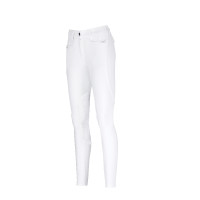 Calça Pikeur Laure grip joelhos feminina Branco