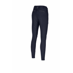 Calça Pikeur Laure full grip feminina 3005 cintura alta Azul-noite