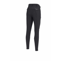 Calça Pikeur Laure feminina full grip cintura média 3006 Antracite Cinzento Calça Pikeur Laure feminina full grip cintura média 3006 Antracite Cinzento