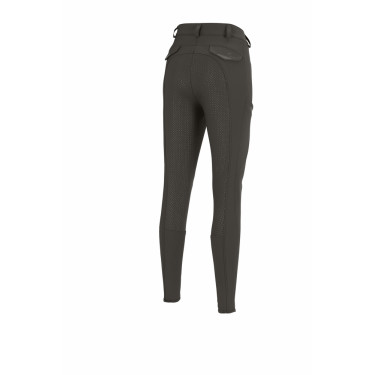 Calça Pikeur Laure feminina full grip cintura média 3006 Azeitona preta Preto