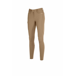 Calça Pikeur Laure feminina full grip cintura média 3006 Caramelo Castanho Calça Pikeur Laure feminina full grip cintura média 3006 Caramelo Castanho