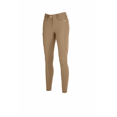 Calça Pikeur Laure feminina full grip cintura média 3006 Caramelo Castanho Calça Pikeur Laure feminina full grip cintura média 3006 Caramelo Castanho