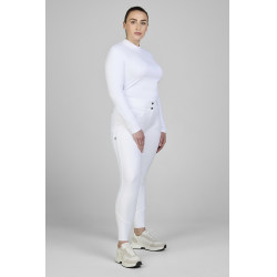 Calça Pikeur Laure full grip feminina Branco Calça Pikeur Laure full grip feminina Branco