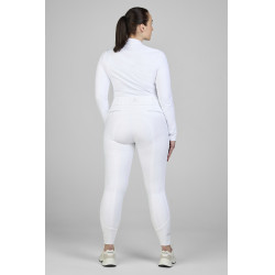 Calça Pikeur Laure full grip feminina Branco Calça Pikeur Laure full grip feminina Branco