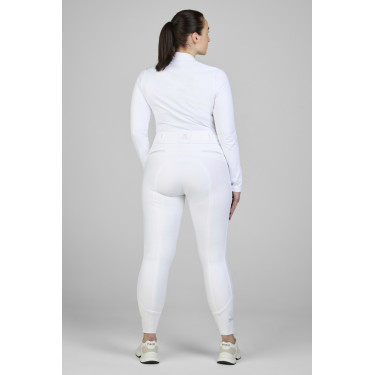 Calça Pikeur Laure full grip feminina Branco Calça Pikeur Laure full grip feminina Branco