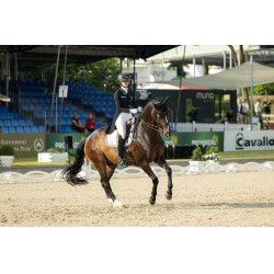 Calça Pikeur Laure full grip feminina Branco Calça Pikeur Laure full grip feminina Branco