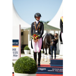 Calça Pikeur Laure full grip feminina Branco Calça Pikeur Laure full grip feminina Branco