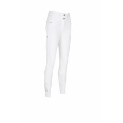 Calça Pikeur Laure com assento falso de camurça para mulher
