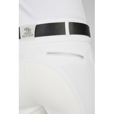 Calça Pikeur Laure com assento falso de camurça para mulher Calça Pikeur Laure com assento falso de camurça para mulher