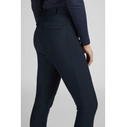 Calça Pikeur feminina Romy com grip nos joelhos Azul-noite