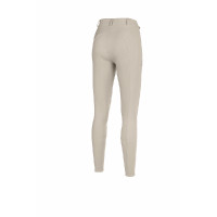 Calça Pikeur feminina Vally full grip 6106 cintura média Creme baunilha Bege