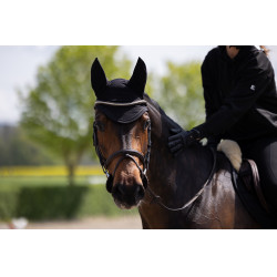 Touca anti-moscas Eskadron Dynair Mesh sem logotipo Preto