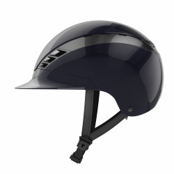 Capacete de equitação Abus Airluxe Chrome Azul-noite brilhante Capacete de equitação Abus Airluxe Chrome Azul-noite brilhante