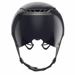 Capacete de equitação Abus Airluxe Chrome Azul-noite brilhante Capacete de equitação Abus Airluxe Chrome Azul-noite brilhante