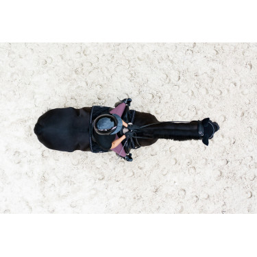 Capacete de equitação Abus Airluxe Chrome L.V Preto brilhante Capacete de equitação Abus Airluxe Chrome L.V Preto brilhante